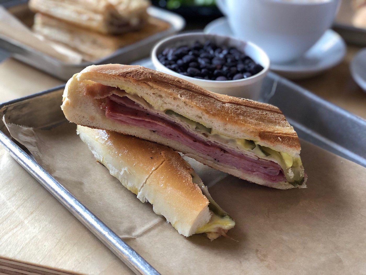 Church Street Black Bean Deli Orlando Cuban Sandwich