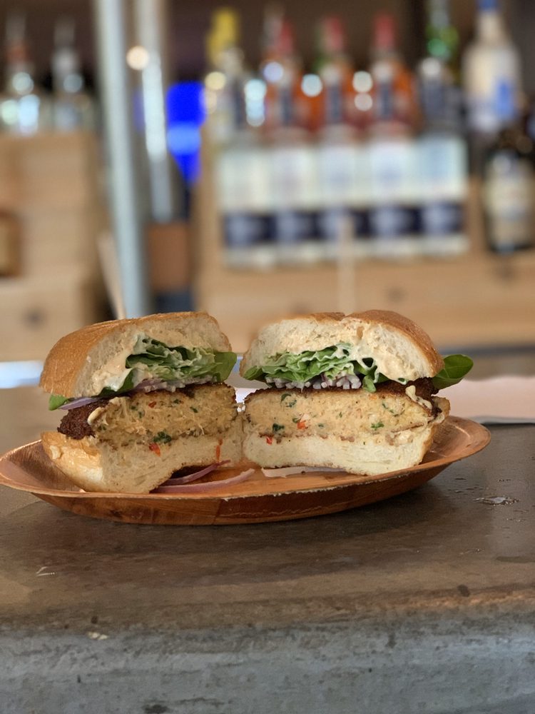 Church Street Cavos Bar And Kitchen Orlando Veggie Burger