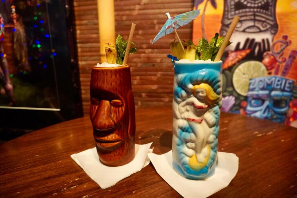 Church Street Orlando Aku Aku Tiki Bar Cocktails
