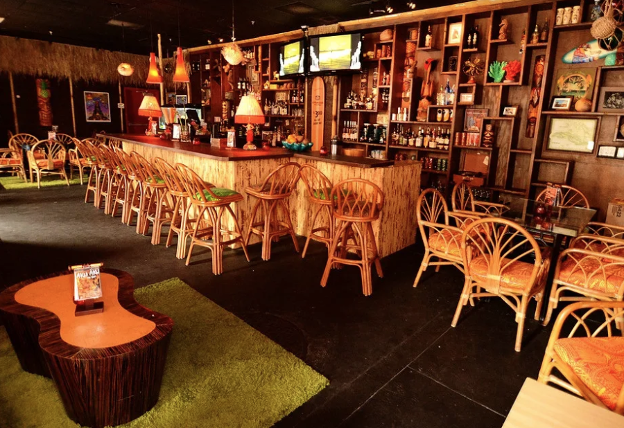 Church Street Orlando Aku Aku Tiki Bar Interior