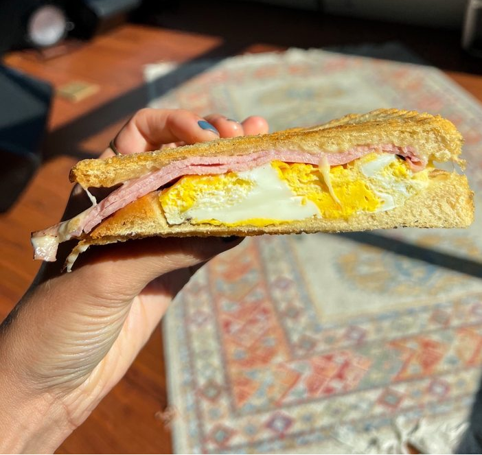 Church Street Orlando Bynx Ham Egg Cheese Breakfast Sandwich