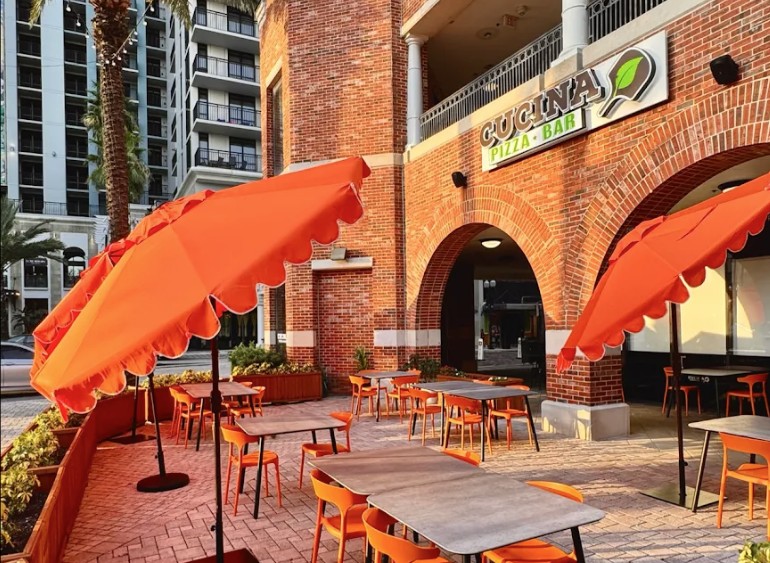 Church Street Orlando Cucina Pizza Bar Exterior