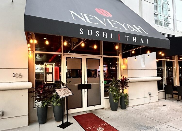 Church Street Orlando Neveyah Sushi Exterior