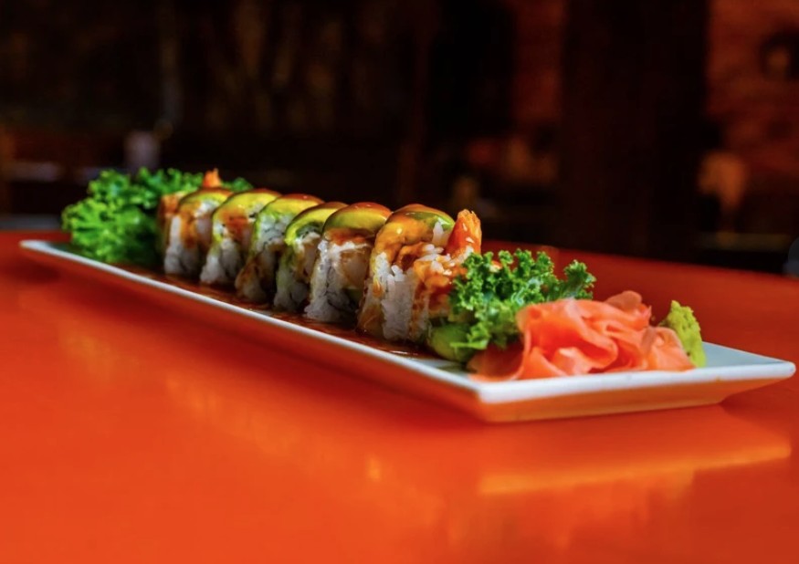 Church Street Orlando Shakai Sushi Lounge Sushi Roll