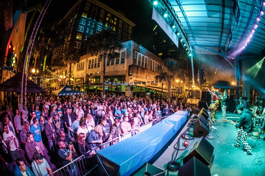 Church Street Orlando Wall Street Plaza Stage