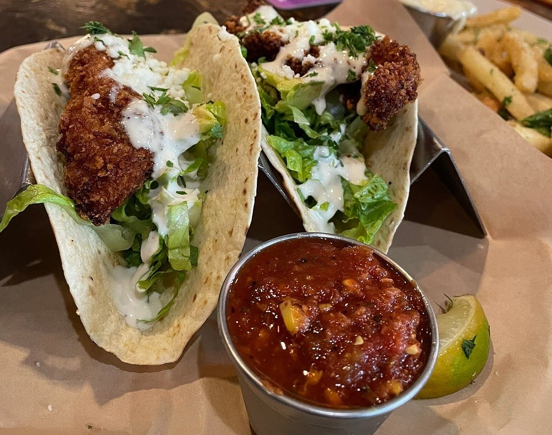 Church Street World Of Beer Orlando Florida Tacos