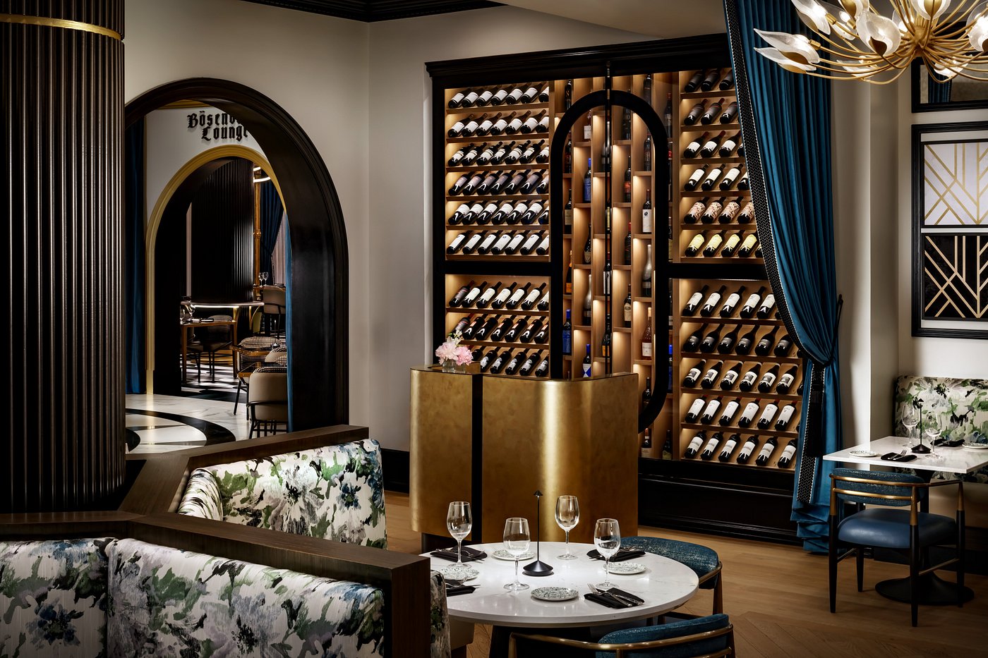 The Boheme Church Street Downtown Orlando Interior Wine